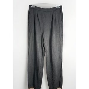 St. John Pull On Pants Women's Size 6 Black Knit Stretch Elastic Waist